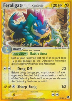 Feraligatr δ – Rare Holo