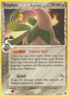 Tropius δ – Rare