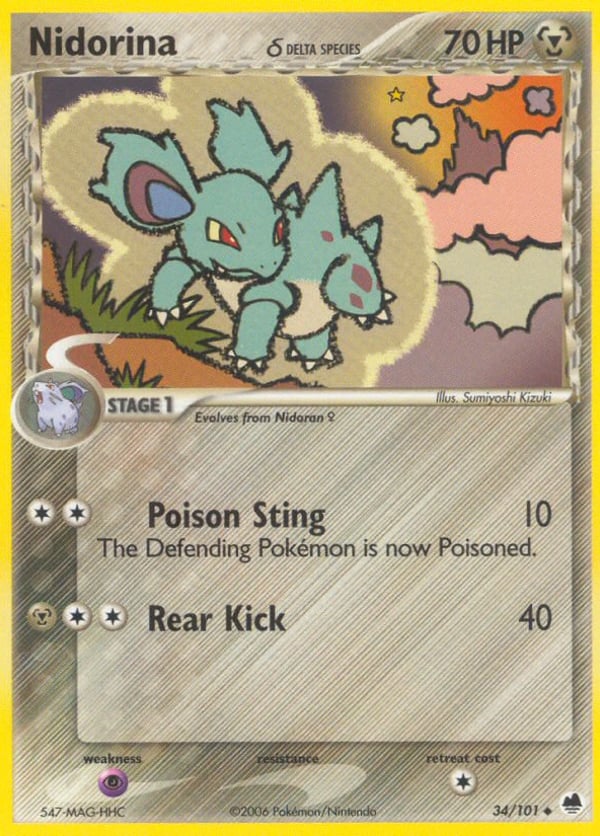 Nidorina δ – Uncommon – Dragon Frontiers
