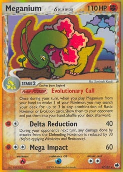 Meganium δ – Rare Holo