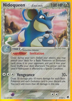 Nidoqueen δ – Rare Holo