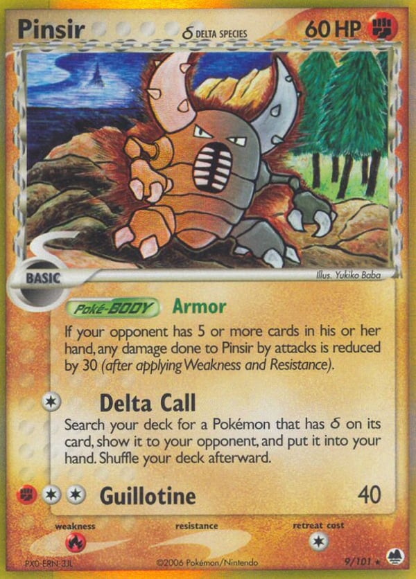 Pinsir δ – Rare Holo – Dragon Frontiers