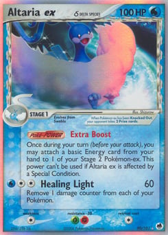 Altaria ex δ – Rare Holo EX