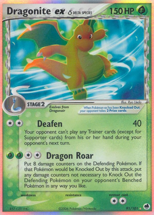 Dragonite ex δ – Rare Holo EX – Dragon Frontiers