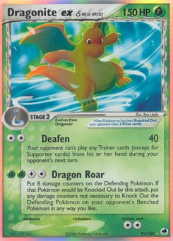 Dragonite ex δ – Rare Holo EX