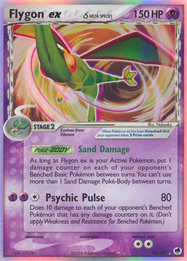 Flygon ex δ – Rare Holo EX – Dragon Frontiers