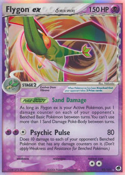 Flygon ex δ – Rare Holo EX