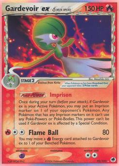 Gardevoir ex δ – Rare Holo EX