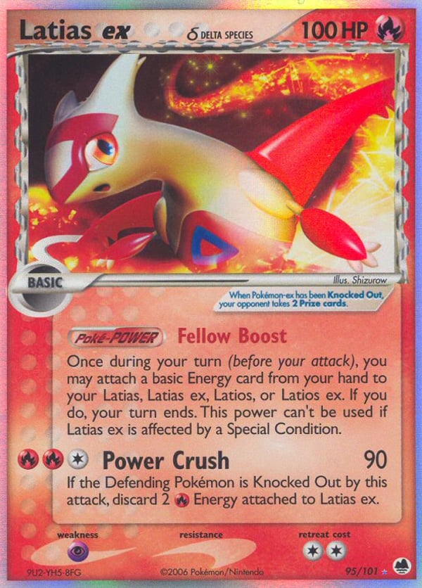 Latias ex δ – Rare Holo EX – Dragon Frontiers