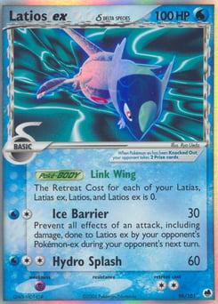 Latios ex δ – Rare Holo EX