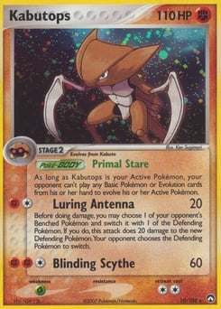 Kabutops – Rare Holo – Power Keepers