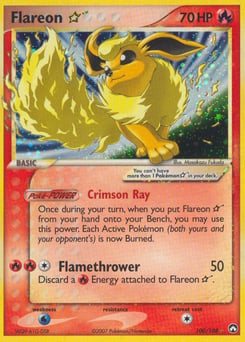 Flareon ★ – Rare Holo Star – Power Keepers