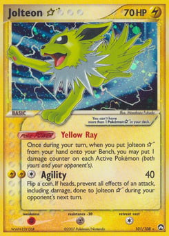 Jolteon ★ – Rare Holo Star – Power Keepers