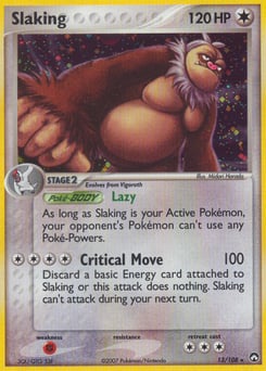 Slaking – Rare Holo – Power Keepers