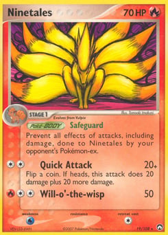 Ninetales – Rare – Power Keepers