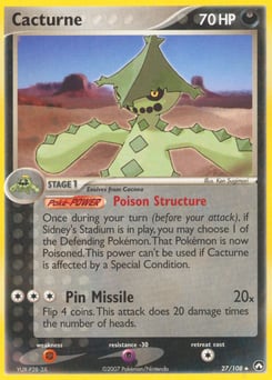 Cacturne – Uncommon – Power Keepers