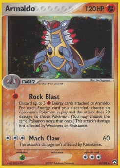 Armaldo – Rare Holo – Power Keepers