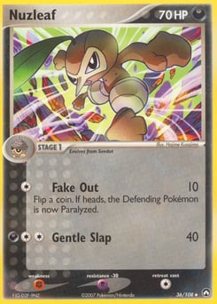 Nuzleaf – Uncommon – Power Keepers