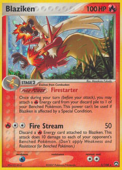 Blaziken – Rare Holo – Power Keepers