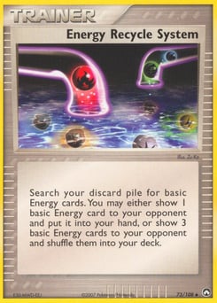 Energy Recycle System – Uncommon