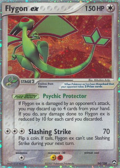 Flygon ex – Rare Holo EX – Power Keepers
