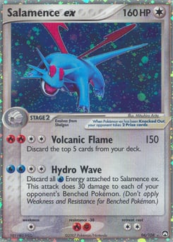 Salamence ex – Rare Holo EX – Power Keepers