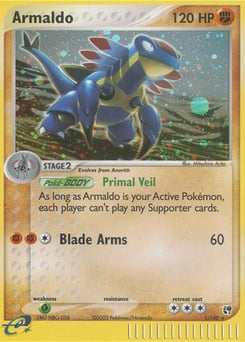 Armaldo – Rare Holo – Sandstorm