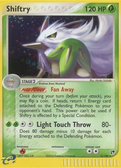 Shiftry – Rare Holo