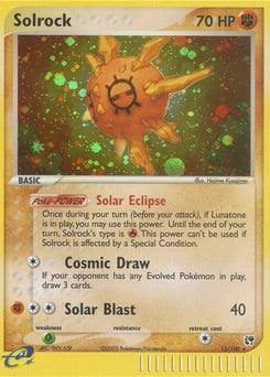 Solrock – Rare Holo