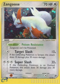 Zangoose – Rare Holo