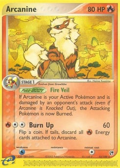 Arcanine – Rare – Sandstorm
