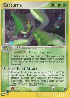 Cacturne – Rare Holo