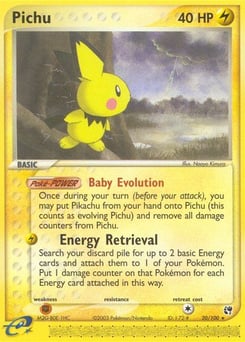 Pichu – Rare – Sandstorm