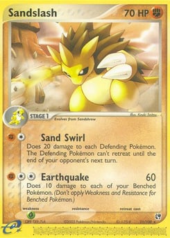 Sandslash – Rare – Sandstorm