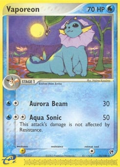 Vaporeon – Rare – Sandstorm