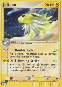 Jolteon – Rare Holo – Sandstorm