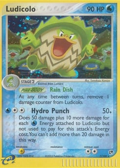 Ludicolo – Rare Holo – Sandstorm
