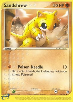 Sandshrew – Common – Sandstorm
