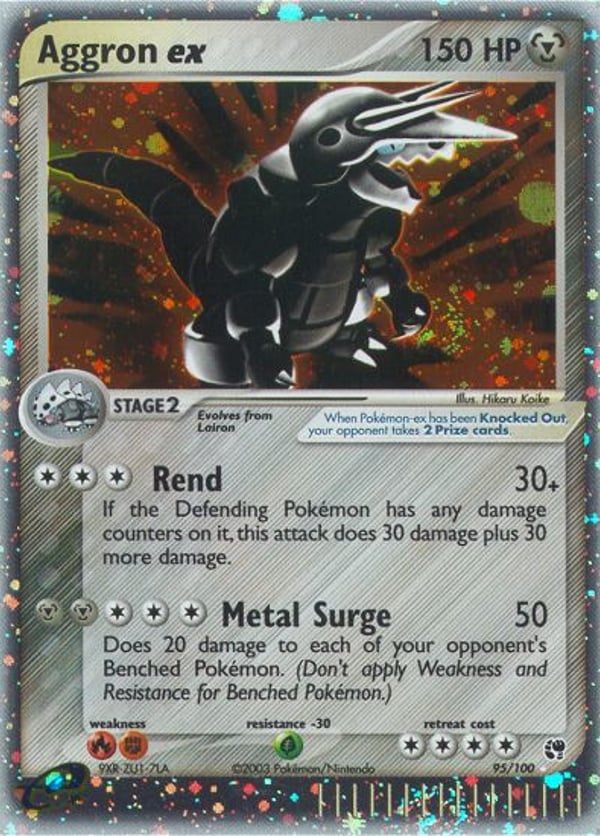 Aggron ex – Sandstorm