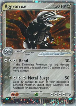 Aggron ex – Rare Holo EX