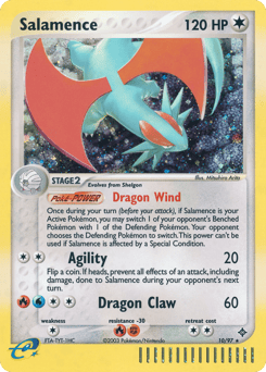 Salamence – Rare Holo – Dragon