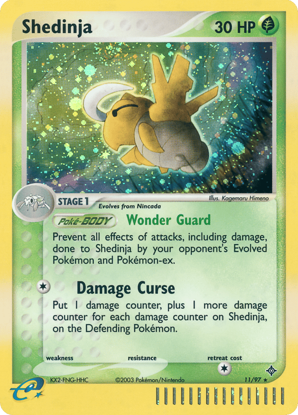 Shedinja – Rare Holo – Dragon