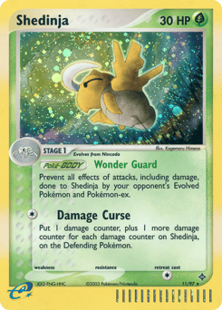 Shedinja – Rare Holo – Dragon