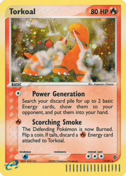 Torkoal – Rare Holo – Dragon