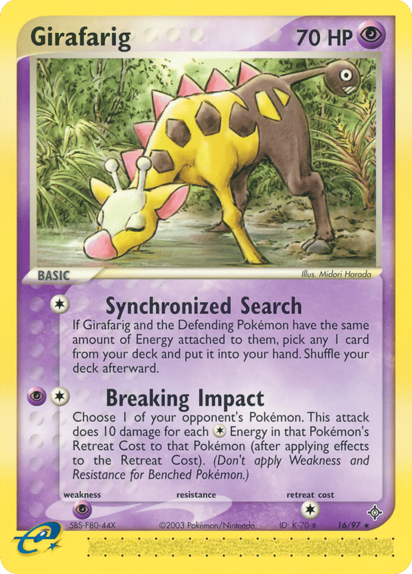 Girafarig – Dragon