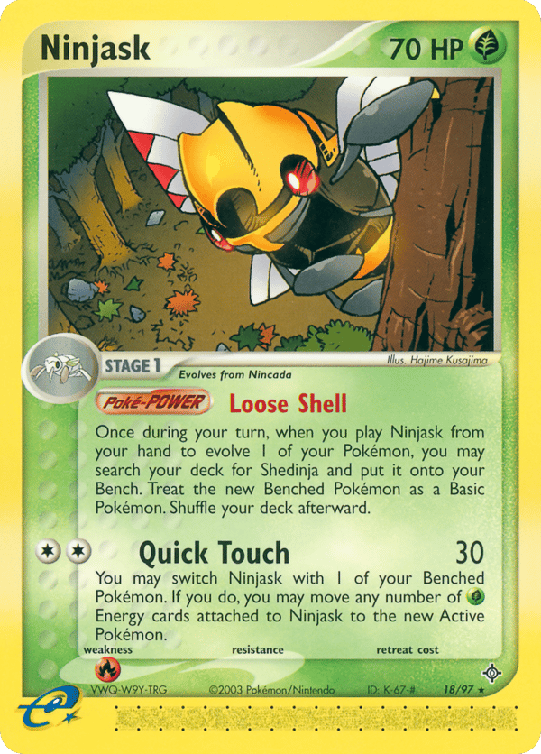 Ninjask – Rare – Dragon