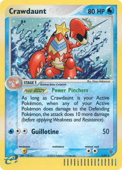 Crawdaunt – Rare Holo