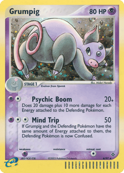 Grumpig – Rare Holo