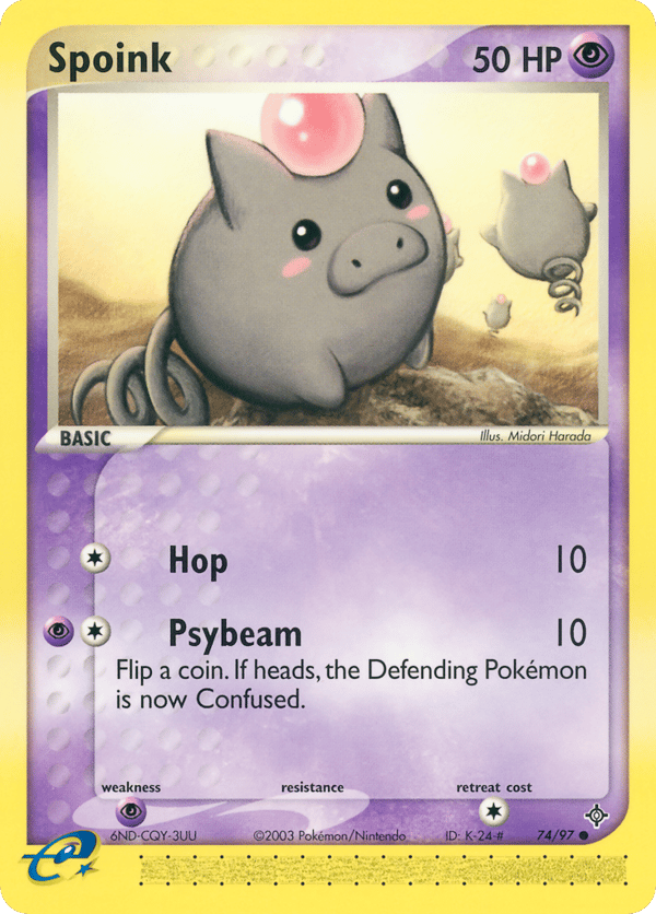 Spoink – Dragon