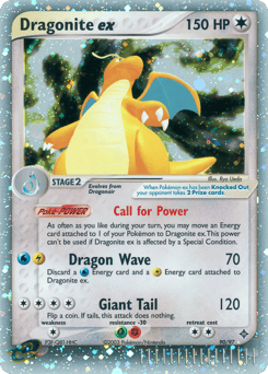 Dragonite ex – Rare Holo EX